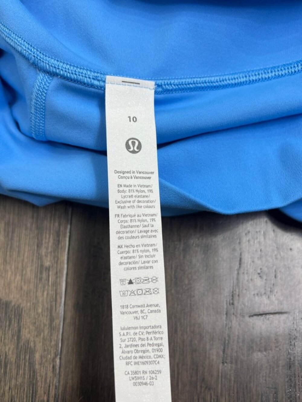 Lululemon NWT Align No Line High-Rise Pant 25" Ocean Wave - Picture 5 of 7